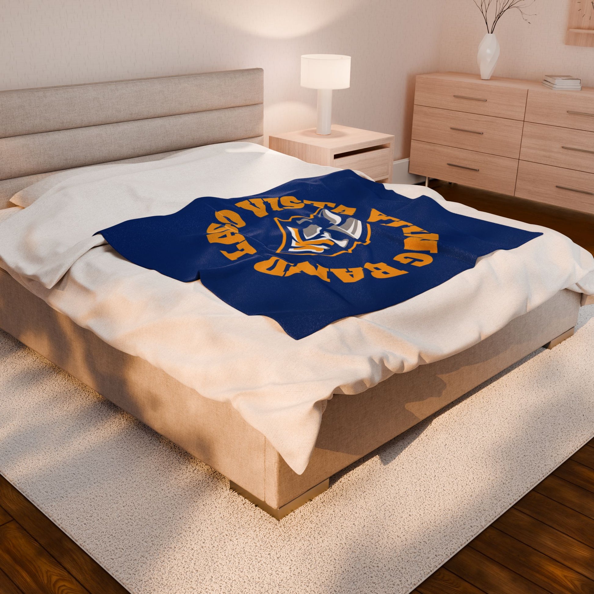 Viking Band Plush Blanket